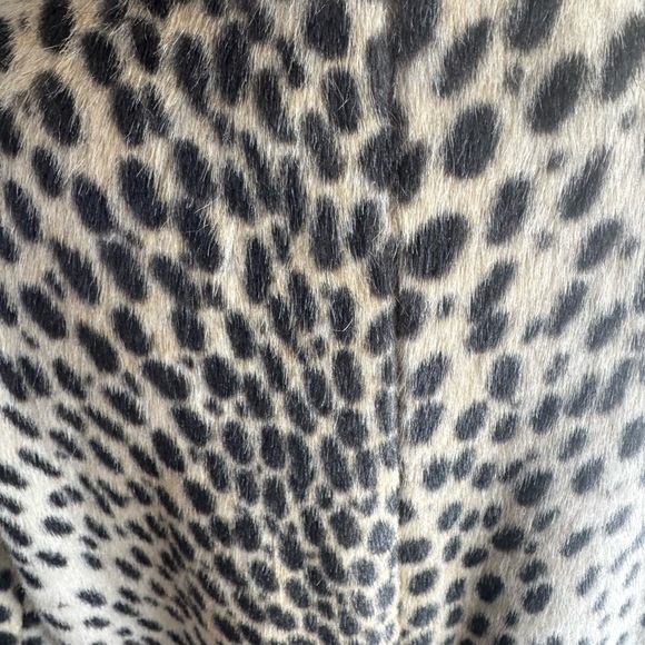 Leopard Print Women's Coat - Picture 3 of 6